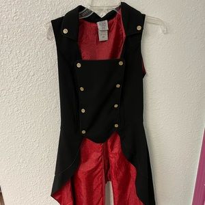 Hot Topic Alice Through the Looking Glass long Vest. Size Medium